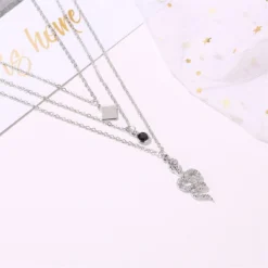 Retro Snake-shaped Three Layers Necklace -Deals Glis Jewel Store 1373815798795210752