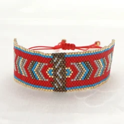 Geometric Hand-woven Miyuki Beads Ethnic Style Bracelet Wholesale Jewelry Nihaojewelry -Deals Glis Jewel Store 1423096655321894912