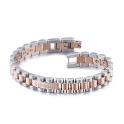 Korean Popular Three-color Stainless Steel Germanium Stone Bracelet Wholesale Nihaojewelry -Deals Glis Jewel Store 1424967408468234240
