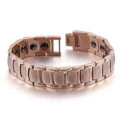 Retro Stainless Steel Watchband Inlaid Magnet Bracelet Wholesale Nihaojewelry