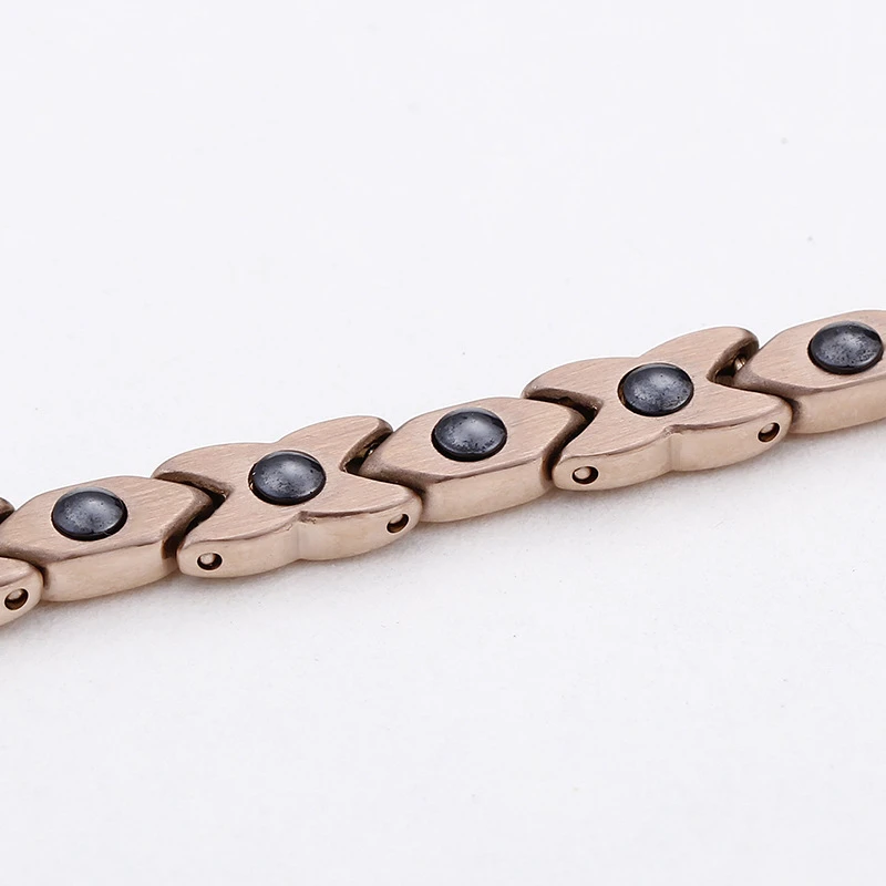 From AliExpress Korean Popular Trendy Titanium Steel Jewelry Belt Magnet Bracelet Supply Wholesale 5 From AliExpress Korean Popular Trendy Titanium Steel Jewelry Belt Magnet Bracelet Supply Wholesale - Image 5