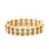 European And American Personalized Trendy Titanium Ornament Retro Punk Ornament Titanium Steel Bracelet Men And Women Bullet Bracelet Wholesale