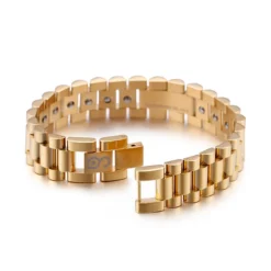 Stainless Steel Full Germanium Bracelet Titanium Steel Rose Gold Couple Germanium Particles Germanium Stone Bracelet One Piece Dropshipping -Deals Glis Jewel Store 1436214181413130240