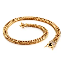 Personality Simple Creative Trend Rough And Domineering Titanium Steel Necklace Manufacturers Supply