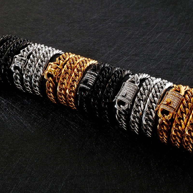 Personality Simple Creative Trend Rough And Domineering Titanium Steel Necklace Manufacturers Supply 4 Personality Simple Creative Trend Rough And Domineering Titanium Steel Necklace Manufacturers Supply - Image 4