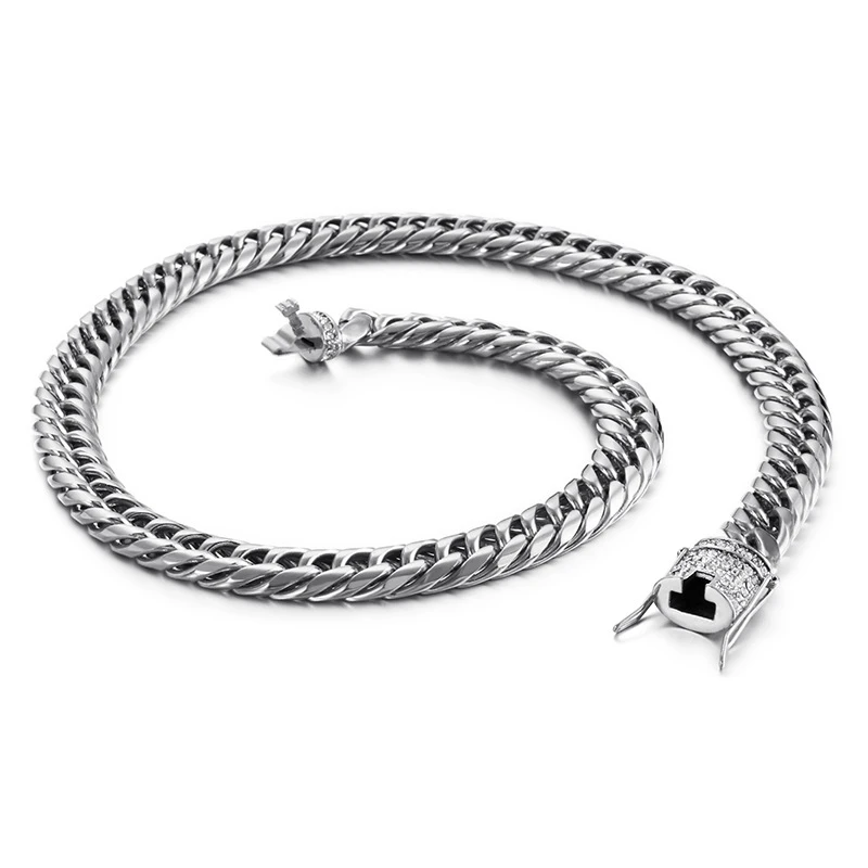 Personality Simple Creative Trend Rough And Domineering Titanium Steel Necklace Manufacturers Supply 6 Personality Simple Creative Trend Rough And Domineering Titanium Steel Necklace Manufacturers Supply - Image 6