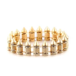 Creative New European And American Bullet Head Stainless Steel Bracelet 8 Creative New European And American Bullet Head Stainless Steel Bracelet -Deals Glis Jewel Store 1452466860237918208