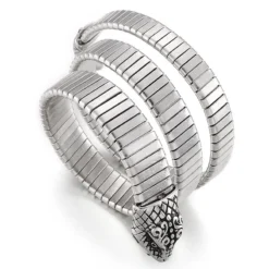 Simple Fashion Cross-Border E-Commerce Supply Stainless Steel Animal Bracelet Titanium Steel Snake Bracelet Men Women's Jewelry 11 Simple Fashion Cross-Border E-Commerce Supply Stainless Steel Animal Bracelet Titanium Steel Snake Bracelet Men Women's Jewelry -Deals Glis Jewel Store 1453965306362990592