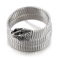 Simple Fashion Cross-Border E-Commerce Supply Stainless Steel Animal Bracelet Titanium Steel Snake Bracelet Men Women's Jewelry 8 Simple Fashion Cross-Border E-Commerce Supply Stainless Steel Animal Bracelet Titanium Steel Snake Bracelet Men Women's Jewelry -Deals Glis Jewel Store 1453965340362018816