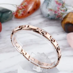 European And American Simple Stainless Steel Bracelet Women's Elegant Rose Gold Bracelet With Diamond Diamond Bracelet In Stock Wholesale -Deals Glis Jewel Store 1460438235296698368