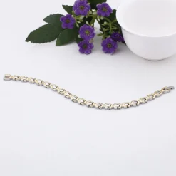 Foreign Trade New Korean Style Fashion Titanium Steel Bracelet Women's Cute Bracelet Golden Chain Jewelry One Piece Dropshipping -Deals Glis Jewel Store 1460438433444007936