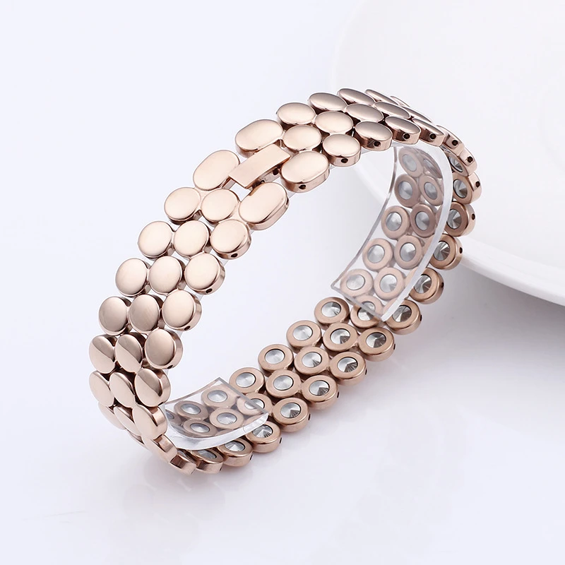 Fashion Stainless Steel Germanium Stone Bracelet Wholesale 5 Fashion Stainless Steel Germanium Stone Bracelet Wholesale - Image 5