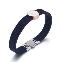 Wholesale Fashion Stainless Steel Silicone Magnet Bracelet Multicolor Wholesale