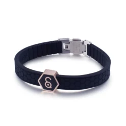 Wholesale Fashion Stainless Steel Silicone Magnet Bracelet Multicolor Wholesale -Deals Glis Jewel Store 1462685558693302272