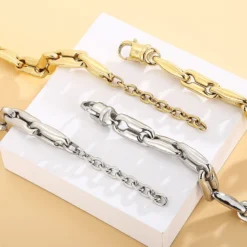 New European And American Titanium Steel Thick Chain Hip-hop Necklace Wholesale -Deals Glis Jewel Store 1476059348626182144