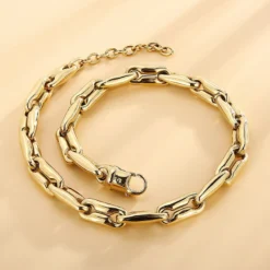 New European And American Titanium Steel Thick Chain Hip-hop Necklace Wholesale -Deals Glis Jewel Store 1476059357732016128