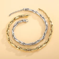 New European And American Titanium Steel Thick Chain Hip-hop Necklace Wholesale -Deals Glis Jewel Store 1476059365986406400