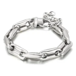 European And American Fashion Stainless Steel Thick Chain Punk Bracelet -Deals Glis Jewel Store 1476059414229291008