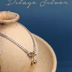 Simple Style Ball Sterling Silver Plating Pendant Necklace