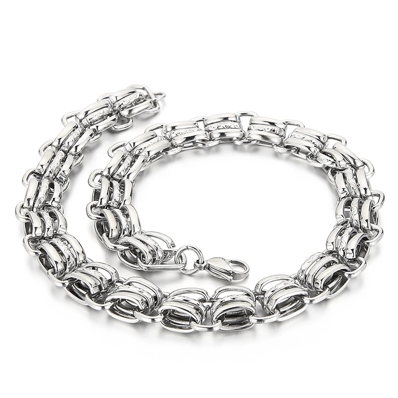 Fashion Geometric Titanium Steel Necklace Stainless Steel Necklaces 5 Fashion Geometric Titanium Steel Necklace Stainless Steel Necklaces - Image 5