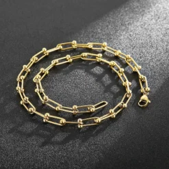 Fashion Geometric Titanium Steel Necklace Plating Stainless Steel Necklaces -Deals Glis Jewel Store 1556540561018720256