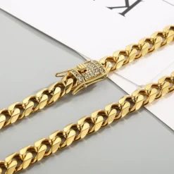 Fashion Geometric Stainless Steel Necklace Inlay Rhinestones Stainless Steel Necklaces 8 Fashion Geometric Stainless Steel Necklace Inlay Rhinestones Stainless Steel Necklaces -Deals Glis Jewel Store 1557895751001051136