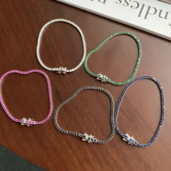 Fashion Geometric Sterling Silver Plating Zircon Bracelets 11 Fashion Geometric Sterling Silver Plating Zircon Bracelets -Deals Glis Jewel Store 1589588691263819776