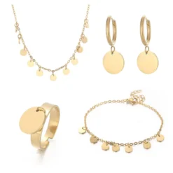 Casual Square Titanium Steel Plating Jewelry Set 1 Set 9 Casual Square Titanium Steel Plating Jewelry Set 1 Set -Deals Glis Jewel Store 1590181531425574912 1