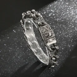 Hip-Hop Skull Stainless Steel Bracelets 1 Piece -Deals Glis Jewel Store 1593581421006557184