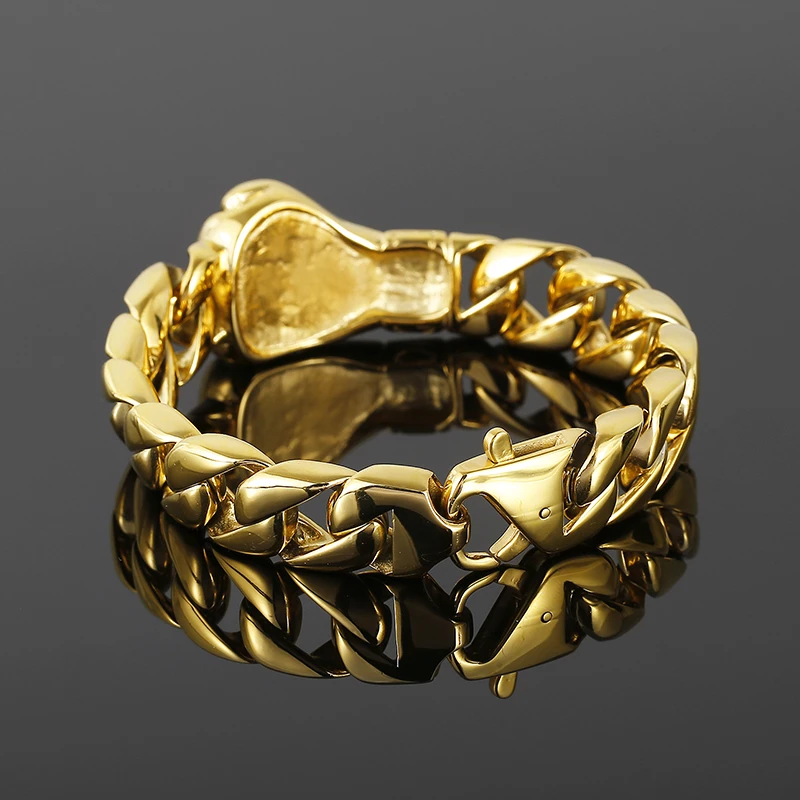 Fashion Solid Color Titanium Steel Bracelets 1 Piece 4 Fashion Solid Color Titanium Steel Bracelets 1 Piece - Image 4