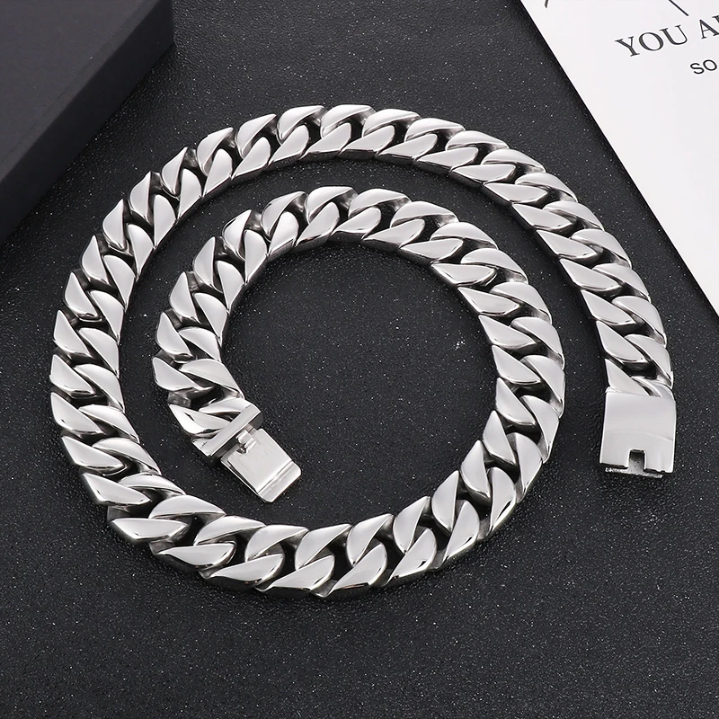 Simple Style Geometric Stainless Steel Plating Necklace 1 Piece 10 Simple Style Geometric Stainless Steel Plating Necklace 1 Piece - Image 10