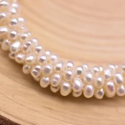 Retro Geometric Pearl Sterling Silver Bracelets 1 Piece -Deals Glis Jewel Store 1605454114647576576