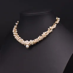 Retro Water Droplets Pearl Necklace 1 Piece -Deals Glis Jewel Store 1605454745873551360