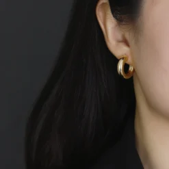 Fashion Geometric Sterling Silver Plating Ear Studs 1 Pair -Deals Glis Jewel Store 1607272890930171904