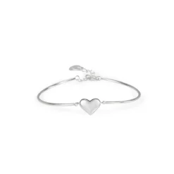 Fashion Heart Shape Silver Plating Bracelets 1 Piece 9 Fashion Heart Shape Silver Plating Bracelets 1 Piece -Deals Glis Jewel Store 1620674339965898752