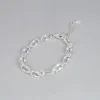 Fashion Solid Color Silver Plating Bracelets 1 Piece