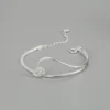Fashion Knot Silver Bracelets 1 Piece