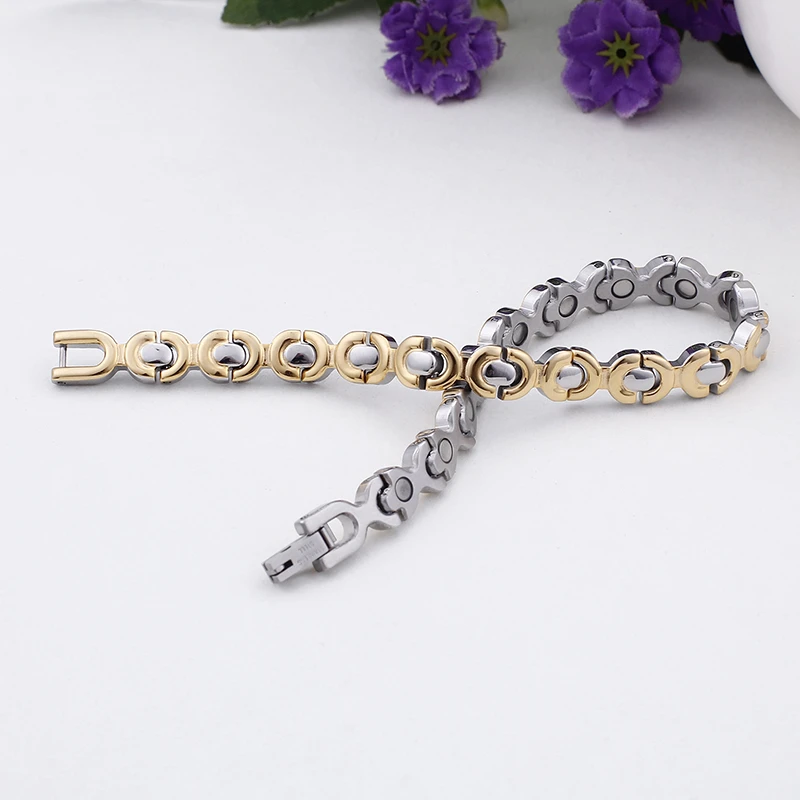 Retro Geometric Stainless Steel Bracelets 1 Piece 3 Retro Geometric Stainless Steel Bracelets 1 Piece - Image 3