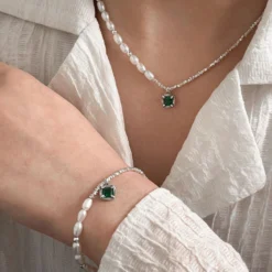 1 Piece Simple Style Square Sterling Silver Patchwork Inlay Zircon Bracelets -Deals Glis Jewel Store 1627563372264427520