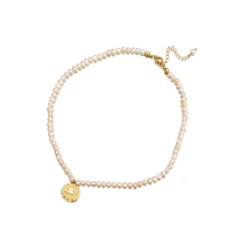 1 Piece Simple Style Devil'S Eye Copper Beaded Necklace -Deals Glis Jewel Store 1631231106466582528