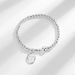 Simple Style Letter Water Droplets Sterling Silver Polishing Bracelets 8 Simple Style Letter Water Droplets Sterling Silver Polishing Bracelets -Deals Glis Jewel Store 1632994391297757184