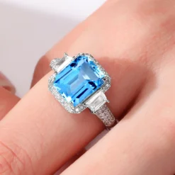 Simple Style Heart Shape Sterling Silver Inlay Zircon Rings 19 Simple Style Heart Shape Sterling Silver Inlay Zircon Rings -Deals Glis Jewel Store 1637048274223501312