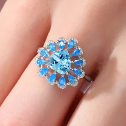 Simple Style Heart Shape Sterling Silver Inlay Zircon Rings 12 Simple Style Heart Shape Sterling Silver Inlay Zircon Rings -Deals Glis Jewel Store 1637050017493684224