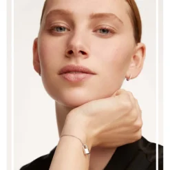 Modern Style Simple Style Lock Sterling Silver Plating Inlay Zircon Bracelets 10 Modern Style Simple Style Lock Sterling Silver Plating Inlay Zircon Bracelets -Deals Glis Jewel Store 1640155159818539008