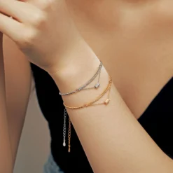 Simple Style Solid Color Sterling Silver Plating Inlay Zircon Bracelets 11 Simple Style Solid Color Sterling Silver Plating Inlay Zircon Bracelets -Deals Glis Jewel Store 1643082942270017536 1