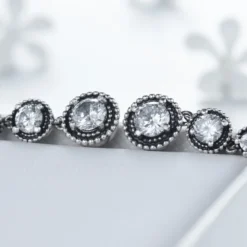 1 Pair INS Style Vintage Style Round Sterling Silver Plating Inlay Zircon Drop Earrings 9 1 Pair INS Style Vintage Style Round Sterling Silver Plating Inlay Zircon Drop Earrings -Deals Glis Jewel Store 1646050826365571073