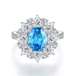 Wholesale Classic Style Geometric Sterling Silver Plating Inlay Zircon Rings -Deals Glis Jewel Store 1650397758777069568