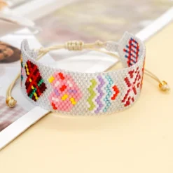 Classic Style Waves Heart Shape Glass Rope Women'S Bracelets -Deals Glis Jewel Store 1650472641015975936