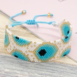 Retro Devil'S Eye Glass Women'S Bracelets -Deals Glis Jewel Store 1650476142710362112