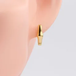 1 Pair INS Style U Shape Solid Color Sterling Silver Plating White Gold Plated Gold Plated Earrings 8 1 Pair INS Style U Shape Solid Color Sterling Silver Plating White Gold Plated Gold Plated Earrings -Deals Glis Jewel Store 1651761909084590080